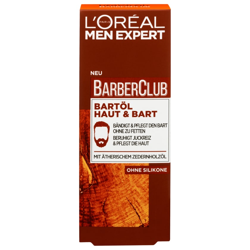 L'Oréal Men Expert Barber Club Bartöl für Haut und Bart 30ml